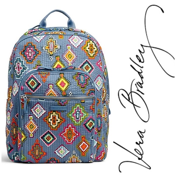 vera bradley iconic deluxe campus backpack